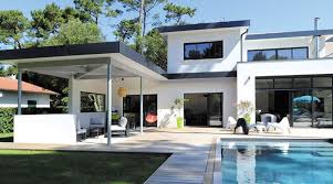 Maison Contemporaine Hossegor Belle Realisation Du Constructeur De Maison Igc In 2020 Architecture House House Styles Modern House Plans