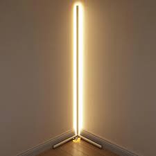 Very bright, dimmable contemporary lighting: Modern Corner Led Floor Lamp Bright Decoration Home Floor Light Living Room Bedside Atmosphere Lamps Indoor Stand Lighting Buy At The Price Of 95 00 In Aliexpress Com Imall Com