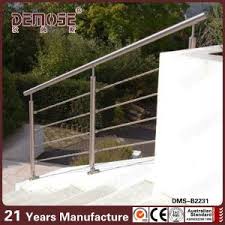 Cable railing ideas for stair railing. China Steel Pipe Stair Handrail Outdoor Metal Stair Railing Dms B2231 China Outdoor Metal Stair Railing Steel Pipe Stair Handrail