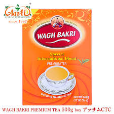 Wagh Bakri ワグバクリプレミアムティー アッサムｃｔｃ 500g 紅茶 神戸アールティー 通販 スパイス インド料理 Waghbakri紅茶 インド料理 インドカレーの店 神戸 アールティー