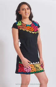 Maybe you would like to learn more about one of these? Vestido Bordado Mexicano Santo Domingo Textiles