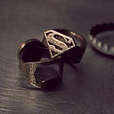 This Superman Ring That Doubles As A Bottle Opener Bottle Opener Ring Superhero Rings Superman Ring