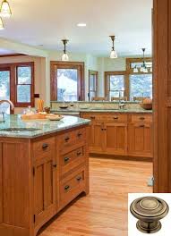 Dark Light Oak Maple Cherry Cabinetry And Ikea Kitchen Cabinet Doors Solid Wood Check Th Craftsman Style Kitchens Bungalow Kitchen Kitchen Cabinet Styles