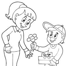 Dessin Fete Des Meres Trouvez Un Dessin Pour Maman A Imprimer Avec Tete A Modeler