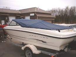 2003 2007 Bayliner 175 Cockpit And Bow Cover Contact Rick Here For All Your Bayliner Boat Tops Cockpit Covers And Snap On Bayliner Boats Cockpit Boat Parts