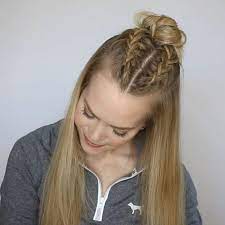 3 Sporty Hairstyles Missy Sue Sporty Hairstyles Braids For Short Hair Bun Hairstyles