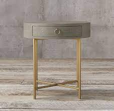 Check spelling or type a new query. Graydon Shagreen Round Bedside Table Bedside Table Round Round Bedside Bedside Table Decor