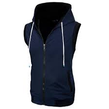 Coofandy Men Casual Vest Fashion Top Quality Hooded