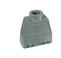 Harting 9300160421 | Han B Hood Top Entry HC 4 Pegs, gray