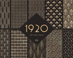 Black And Gold Art Deco Background Black And Gold Art Deco Digital Scrapbook Papers 10 Great Gatsby Retro Patterns Digital Layouts 300dpi 12x12 Jpg Instant Download Art Deco Pattern Digital Scrapbook Paper Art Deco