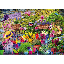 Elaine hinzey is a fact checker, writer, researcher, and registered dietitian. Puzzle Welcome To Our Garden 1000 Pieces Bluebird Puzzle 70493 P