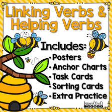 Helping Verbs Anchor Chart Worksheets Teaching Resources Tpt
