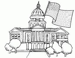 There are tons of great resources for free printable color pages online. White House Coloring Page For Kids Coloring Library