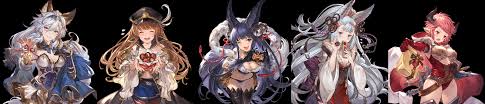 Don't worry about getting any cards to the mailbox when you can just use people have traditionally given paper valentine cards to those they admire and care about on. Granblue Valentines 2019 Cgs Imgur