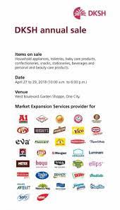 Dksh is the leading market expansion services provider with a focus on asia. Dksh Annual Sale Loopme Malaysia