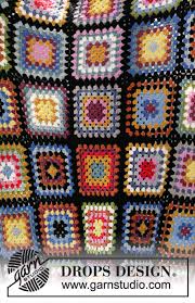 Deswegen habe ich mich an dieses langzeitprojekt gewagt, auch wenn es lange dauert. Granny Hugs Drops 203 3 Kostenlose Hakelanleitungen Von Drops Design