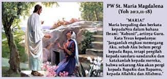 Renungan harian katolik, kamis 22 april 2021: Bacaan Injil Hari Kamis 22 Juli 2021 The Santo Katolik