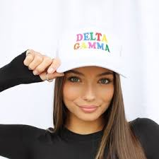 Alpha Gamma Delta Sorority Pink Halo Sticker