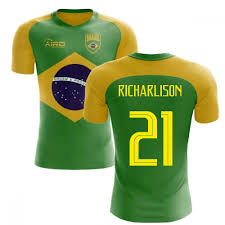 Maybe you would like to learn more about one of these? 2020 2021 Brasilien Flagge Konzept Fussball Shirt Richarlison 21 Fruugo De