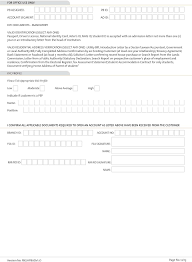 Authorization letter confirmation of residential address (to be completed only if the utility bill is not in the applicant's name) i, _____, holder of (name as listed on utility bill) first name surname id/dp/pp no. Private Banking Account Opening Form Pdf Free Download
