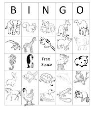 Animal Printable Bingo Cards For Kids Printable Animal Bingo Card 5 Black And White Coloring Sheet Birthday Party Bingo Sheets Bingo Bingo Cards