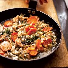 Trout With Preserved Lemons Raisins And Pine Nuts Recipe Recipe Preserved Lemons Moroccan Food Moroccan Cuisine