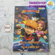 Boboiboy galaxy yaya cattus figurin komik malay books boboigirl instagram photo and video on instagram webstagram boboiboy galaxy fridge magnet lenticular puzzle toys. Boboiboy Seri Buku Pop Up With Coloring Mewarnai Pajangan Kertas Shopee Indonesia
