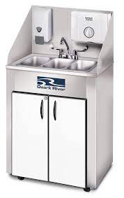 Ratings, based on 2 reviews. Ozark River Portable Sinks Elite Series 26 X 18 Triple Pro 3 Hand Wash Sink Ozarkriverportablesinks Sink Handwash Station Portable Bathroom