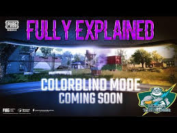 Didnt find any videos/pictures with colorblind mode compare. What Is Colorblind Mode In Pubg Mobile Pubg Pc Lite Fully Explained Youtube