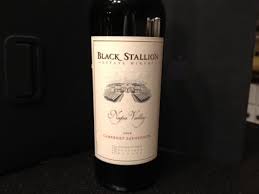 Black And Bruised Wine 2009 Black Stallion Cab Black Stallion Label Image Wine