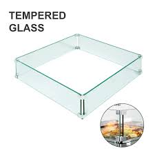 4.7 out of 5 stars (17) total ratings 17, $85.99 new. Aclumsy Outdoor Fire Pit Wind Guard Tempered Glass Wind Resistant Wind Screens For Fencing Wind Guards Square 8mm Thickness 18 7x18 7x6 Outdoor Heating Patio Lawn Garden Mhiberlin De
