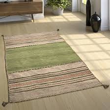 Outdoor rugs are a sensible solution to make your terrace more attractive. World Menagerie Kelim Teppich Retford Aus Baumwolle In Grun Bewertungen Wayfair De