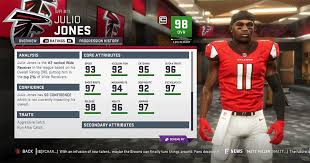 Madden 19 Atlanta Falcons Player Ratings Roster Depth