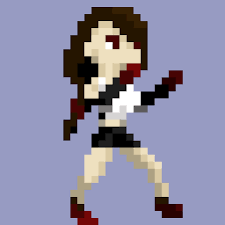 32x32 Tifa In 2021 Pixel Art Character Pixel
