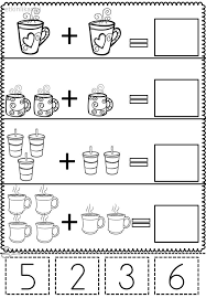 2018 03 Addition 1 6 Preschool Math Worksheets Kindergarten Math Worksheets Kindergarten Math