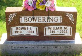 William M. Bowering (1914-2002)