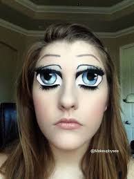 First Attempt At Anime Eyes Amazing Halloween Makeup Anime Eyes Christmas Eyeshadow