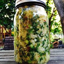 Spicy Kohlrabi Kale Kimchi Real Food Real Food Recipes Kohlrabi Kohlrabi Recipes