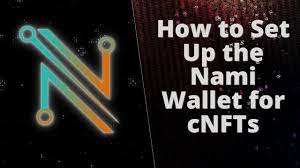 Nami Wallet How To Set Up And Send Cnfts To The Nami Wallet Youtube