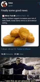 The best memes from instagram, facebook, vine, and twitter about eating chicken nuggets. Chicken Nuggets For Life Memes