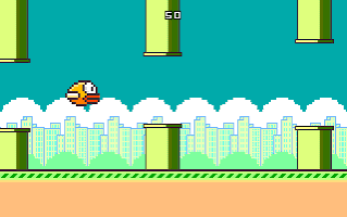 Floppy Bird game at DOSGames.com