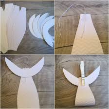 Send Me An Angel Oder Diy Tutorial Engel Aus Papier Weihnachten Basteln Engel Basteln Weihnachten Papier Basteln Weihnachten