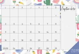 Calendario Para Imprimir Mes A Mes 2017 Calendario 2019 Para Descargar Calendario Calendario Para Imprimir Calendario Mensual Para Imprimir