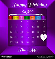 Happy birthday to me – Royalty-Free Vector | VectorStock