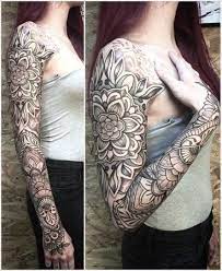 Just be prepared for a high pain level when doing any sleeve tattoo. Trendy Tattoo Sleeve Women Geometric I Promise 43 Ideas Sleeve Tattoos For Women Sleeve Tattoos Mandala Tattoo Sleeve