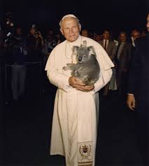 Photos Animals May Not End Up With God But Here They Are With Popes St John Paul Ii Pope Saint John Paul Ii Pope John Paul Ii