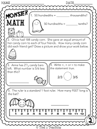 Halloween Math Printables Second Grade Halloween Math Printables Math Printables Halloween Math