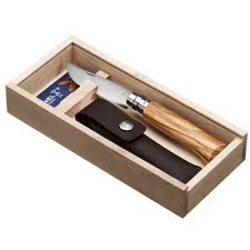 Coffret Couteau Opinel N 8 Olivier Grave Couteau Opinel Opinel Bois D Olivier