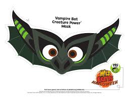 Maybe you would like to learn more about one of these? Wild Kratts Bat Mask Kids Coloring Pages Pbs Kids For Parents