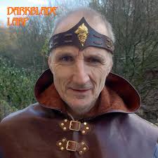 Wolf Leather Headband or Circlet for Larp Cosplay Pagan Stage or Costume